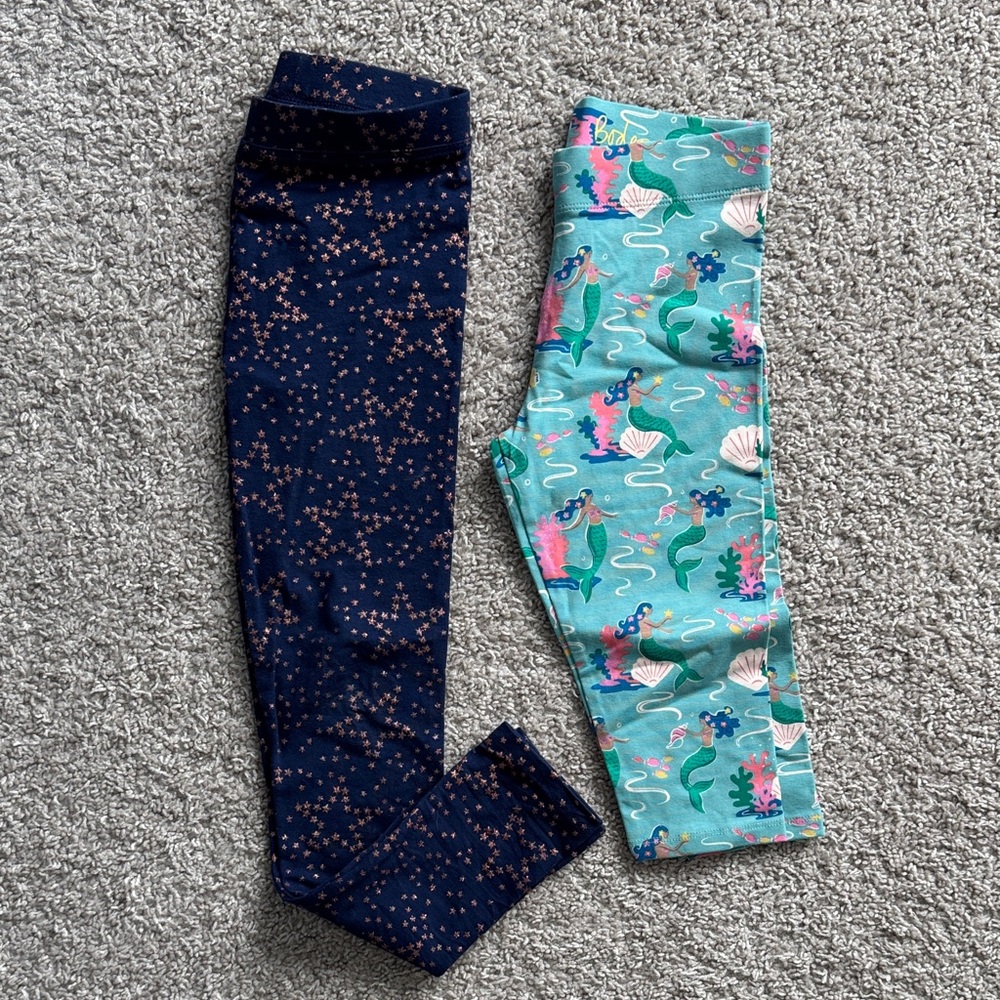 Kids' Starry Night and Mermaid Leggings Set